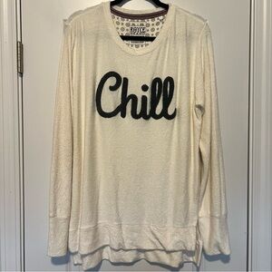 Royce Cream 'Chill' Sweater
